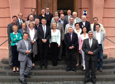 SPD-Landesvorstand mit seinen Gästen