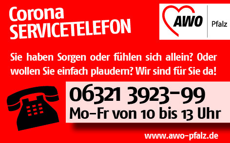 AWO Pfalz Servicetelefon - AWO Pfalz